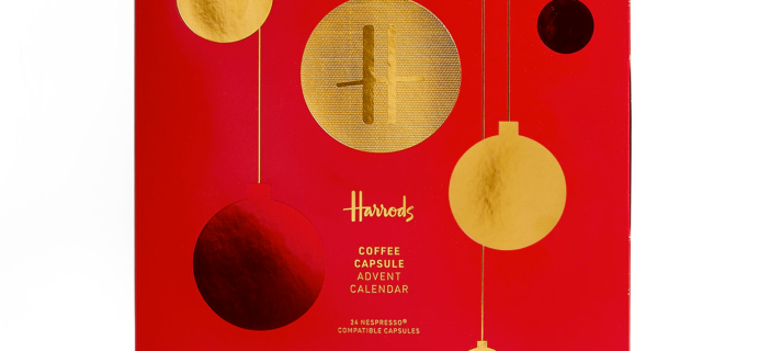 Harrods Coffee Capsule Advent Calendar: 24 Nespresso Compatible Capsules!