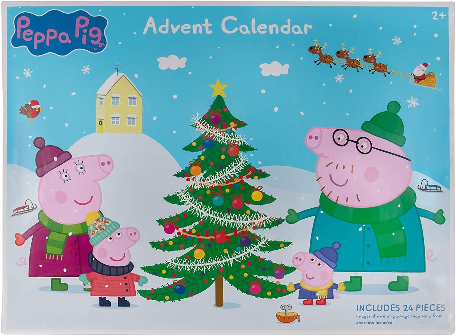 Peppa Pig Creative Advent Calendar Arts and Crafts Countdown to
