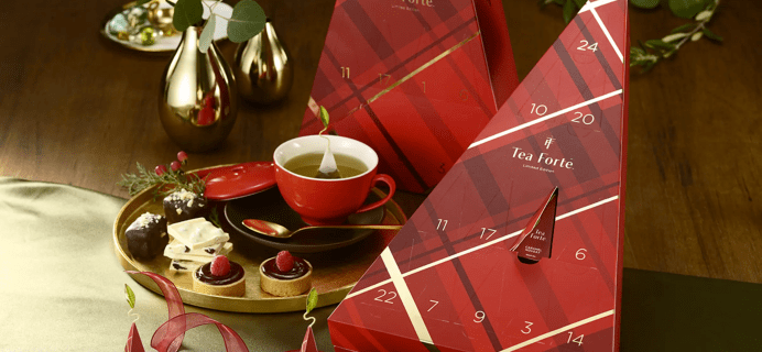 2023 Tea Forte Advent Calendar: 24 Pyramid Tea Infusers!