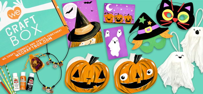 We Craft Box October 2023 Spoilers: Halloween Box!