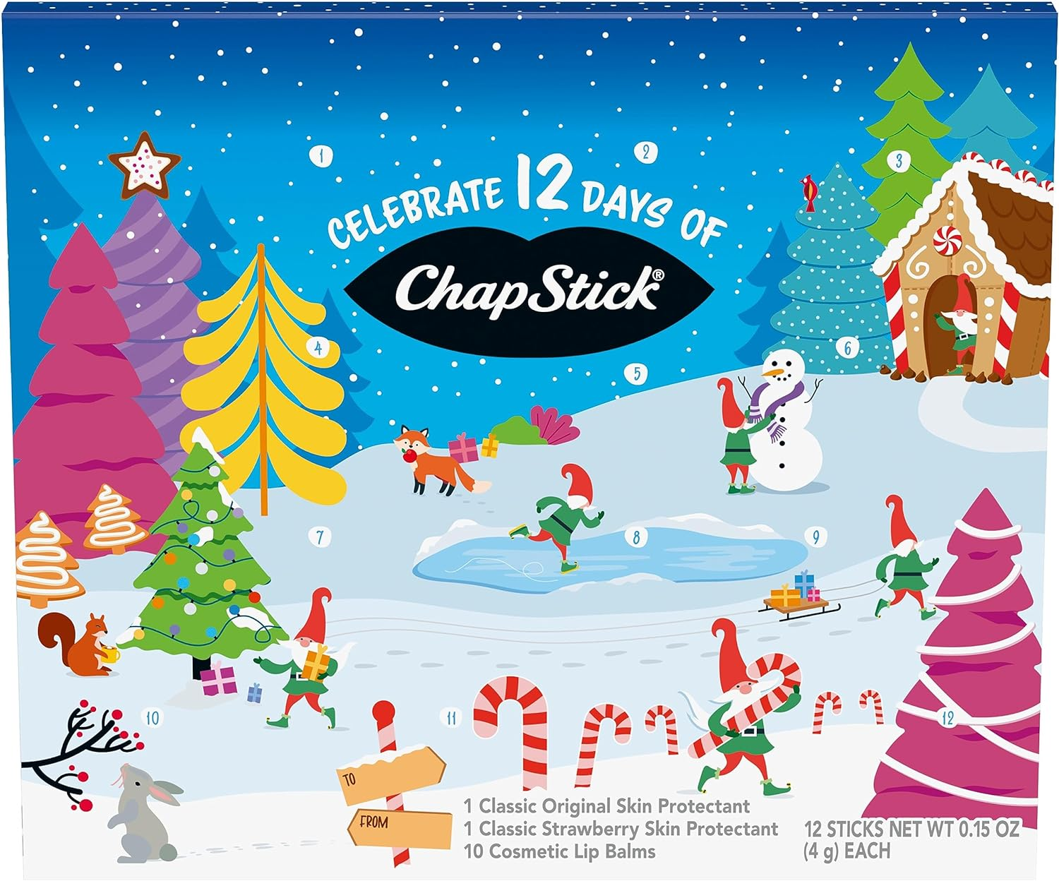 ChapStick Advent Calendar: 12 Days of Chapstick Hello Subscription ChapStick Advent Calendar: 12 Days of Chapstick Hello Subscription
