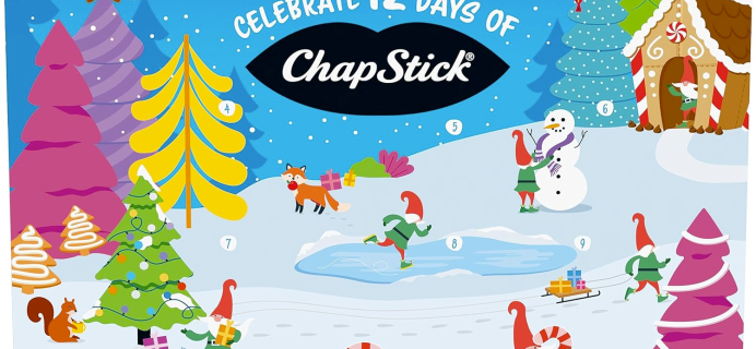2023 ChapStick Advent Calendar: 12 Days of Chapstick!