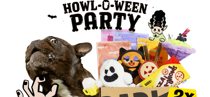 BarkBox & Super Chewer Coupon: Double Your First Box for FREE + Howl-O-Ween Party Box!