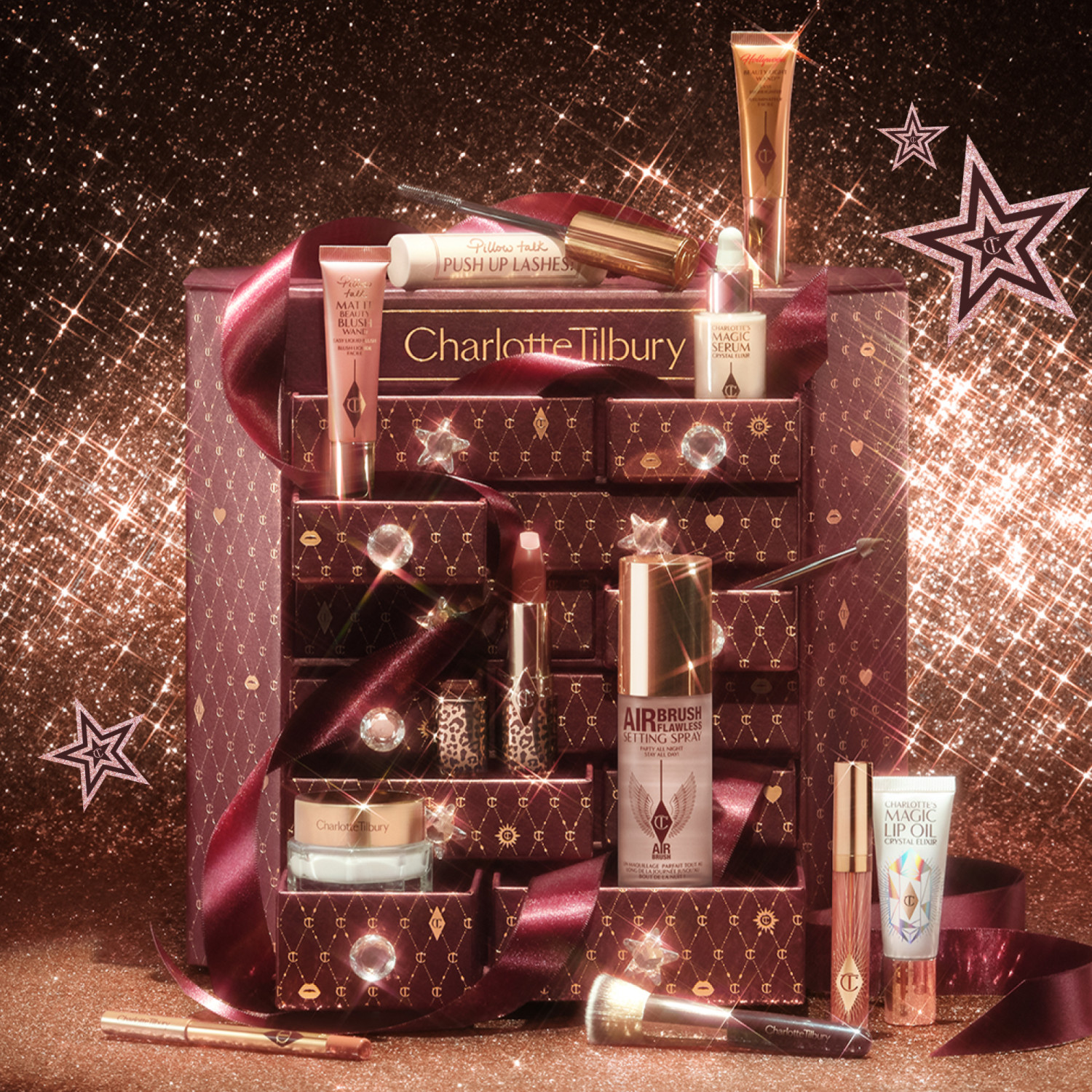 New- Louis Vuitton 2021 Advent Calendar featuring a beautiful silver wooden  box
