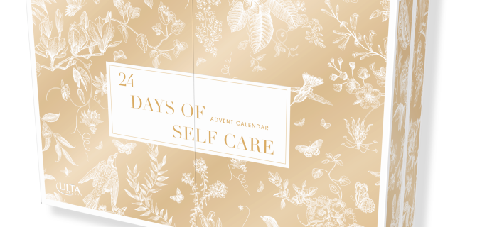 2023 Ulta Beauty Advent Calendar: 24 Days of Self Care!