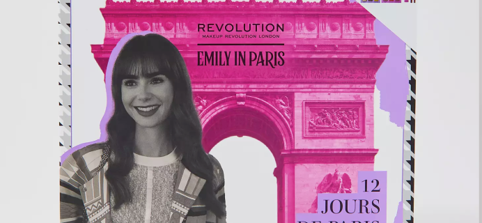 Revolution x Emily In Paris Beauty Advent Calendar Spoilers: 12 Chic Surprise Gifts!