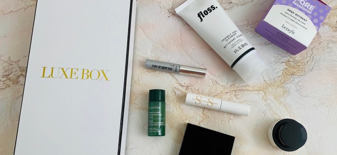 Luxe Box Fall 2023 Subscription Box Review: Nourish Your Beauty Routine