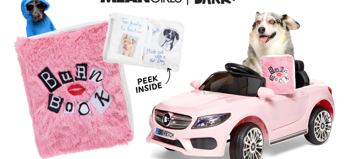 BarkBox Coupon: FREE Mean Girls Burn Book Toy With First Box of Toys and Treats for Dogs!
