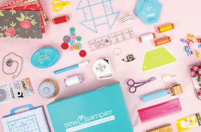 Gift Idea For Quilters and Sewing Enthusiasts: Sew Sampler Box
