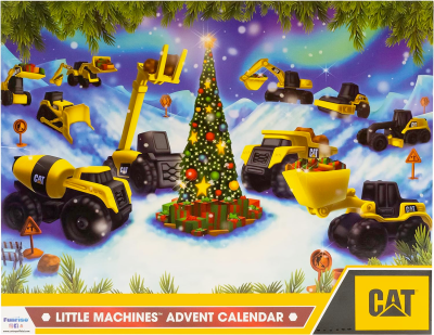 2023 CAT Little Machines Advent Calendar: 24 Mystery Construction Vehicles and Accessories!