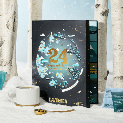 2023 David’s Tea Advent Calendar: 24 Trips With Tea Around The World!