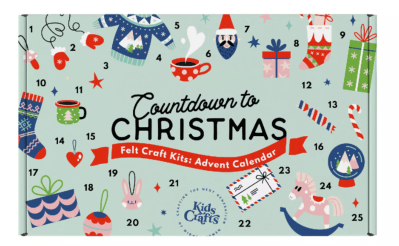 2023 Kids Crafts Countdown to Christmas Felt Craft Advent Calendar: Fill The Holidays with Creative Cheer!
