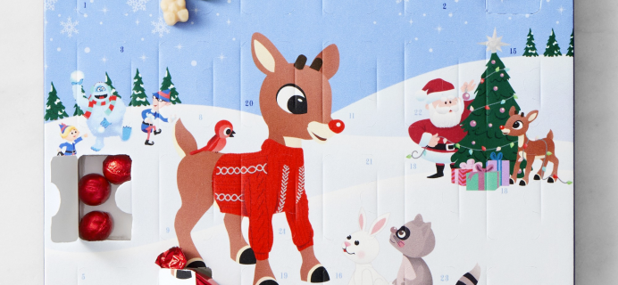 2023 Rudolph The Red-Nosed Reindeer Candy Advent Calendar: Caramels, Chocolates and More!