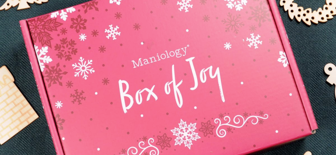 2023 Maniology Box of Joy Advent Calendar: 12 Jolly Surprises!