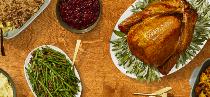 Hello Fresh Thanksgiving Box: Turkey OR Beef Tenderloin!