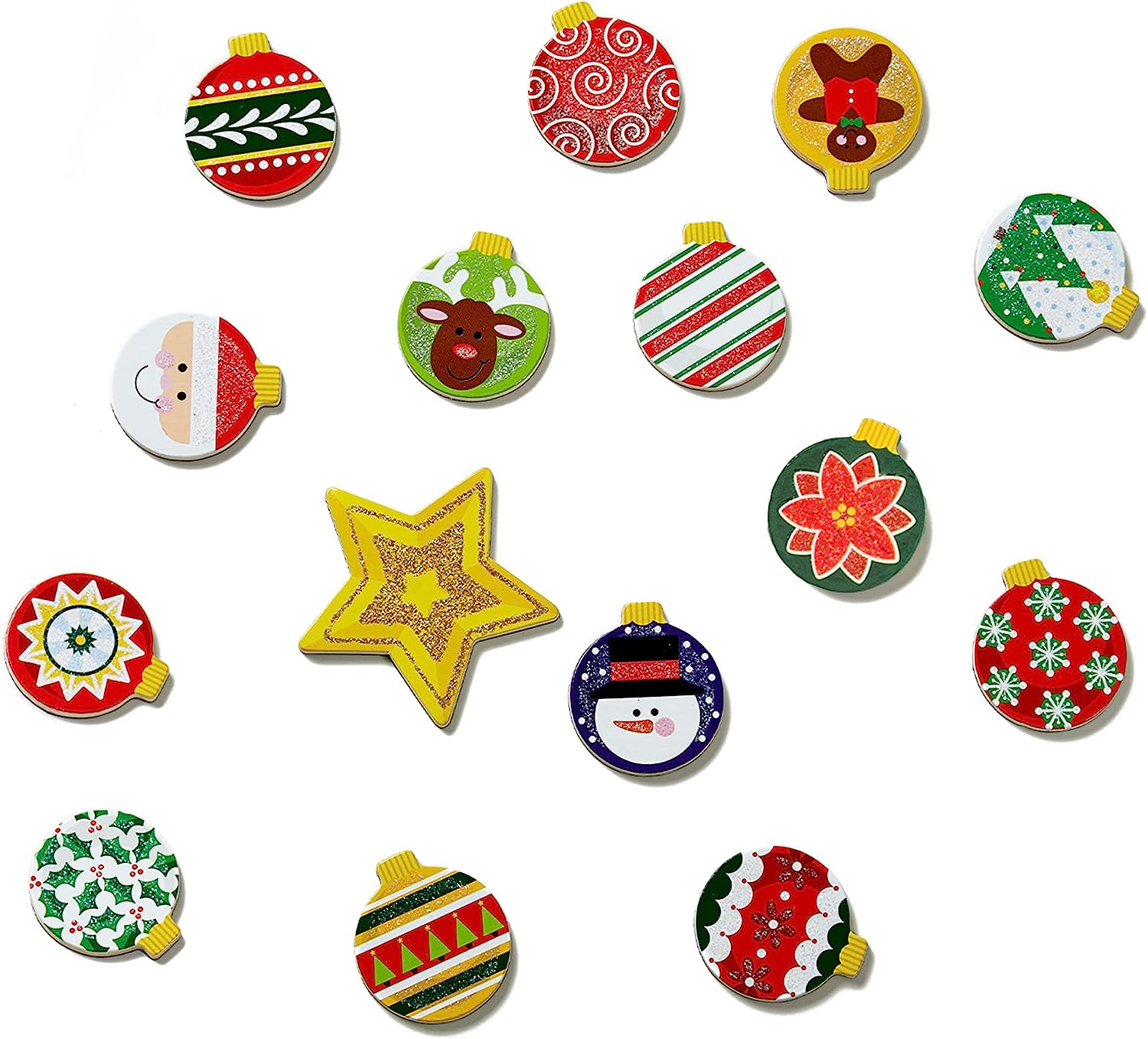 Melissa & Doug Advent Calendar 24 Wooden Ornaments + Star Melissa And Doug Advent Calendar