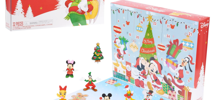 2023 Disney Classic Advent Calendar: Mickey Mouse and Friends In Holiday Outfits!