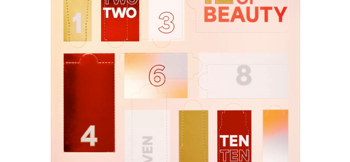 2023 Target Beauty Advent Calendar Black Friday Deal: 12 Days of Beauty Gifts – Save $5!