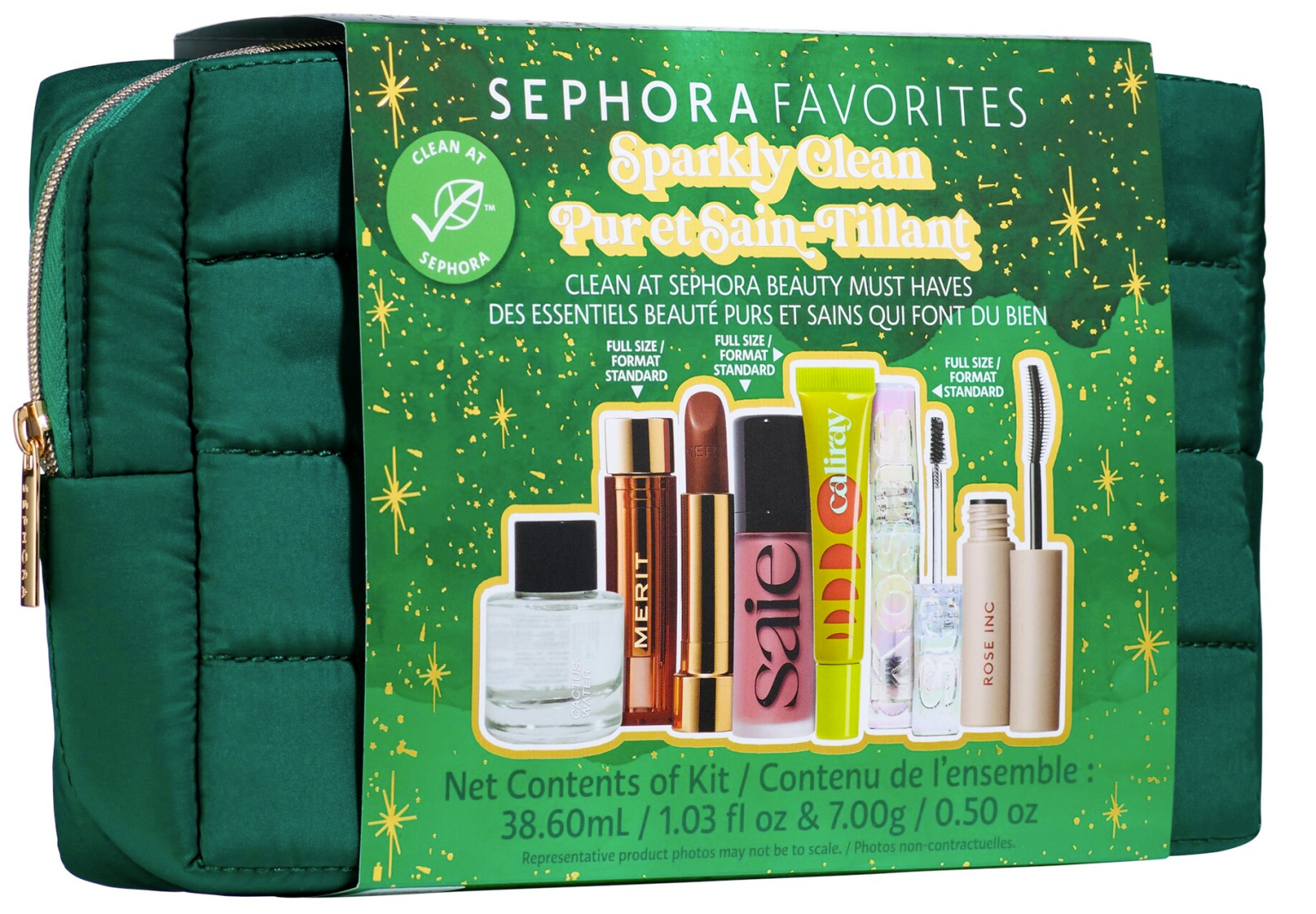 Sephora Favorites Holiday Sparkly Clean Beauty Kit 6 Essentials To
