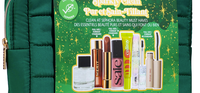 Sephora Favorites Holiday Sparkly Clean Beauty Kit: 6 Essentials To Sparkle For The Holidays!