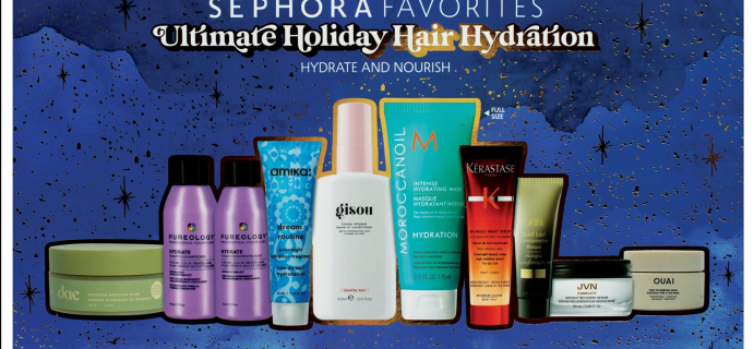 Sephora Favorites Holiday Sephora Favorites Hair Kit: 10 Hydrating Haircare Products To Hydrate and Nourish Your Hair!