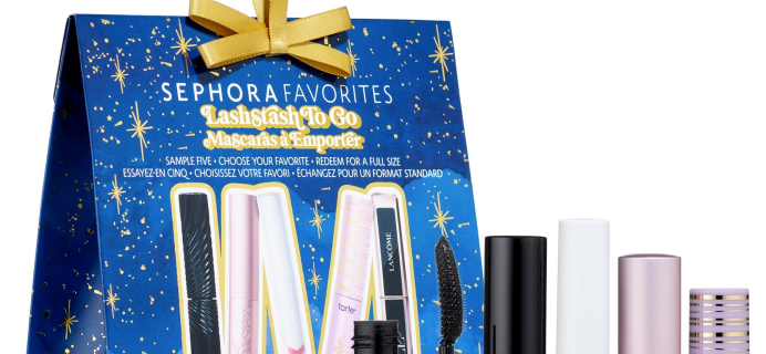 Sephora Favorites Mini Holiday Lashstash To Go Mascara Set: 5 Bestselling Mini Mascaras For The Perfect Holiday Lash Look!