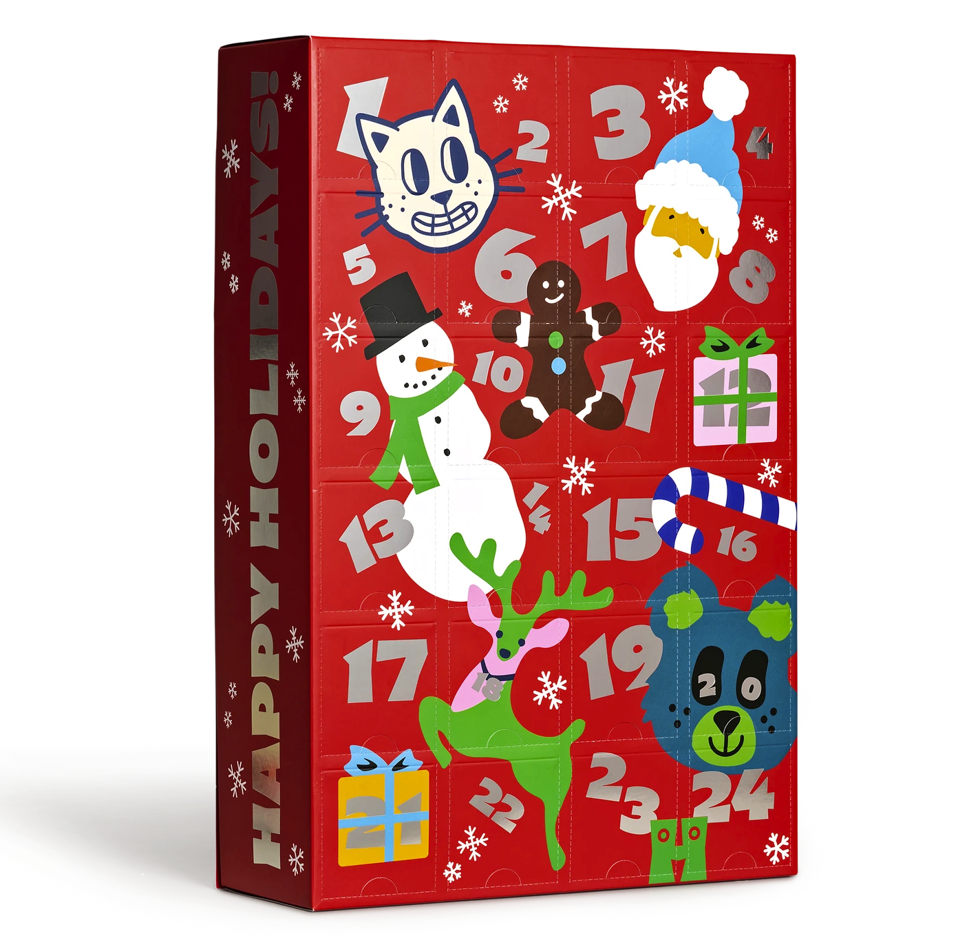 2023 Happy Socks Advent Calendar: 24 Colorful Crew Socks Hello 2023 Happy Socks Advent Calendar: 24 Colorful Crew Socks Hello