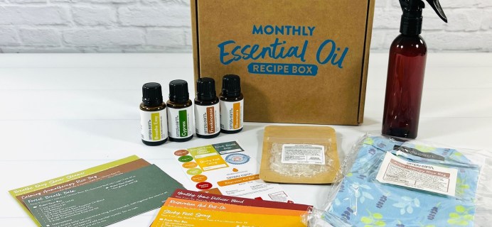 Simply Earth Essential Oil Box October 2023 Review – Home Remedies!