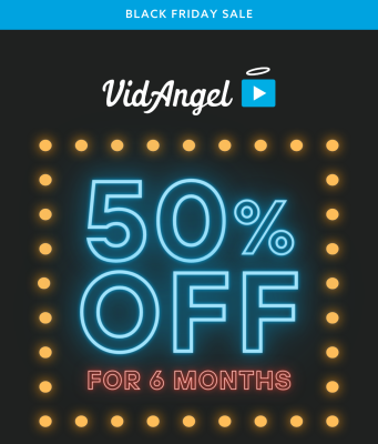 VidAngel Cyber Monday: Stream To Reflect Your Values At A Giant Discount!