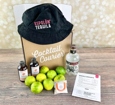 Cocktail Courier Review: Espolòn Tequila Marigold Margarita Kit
