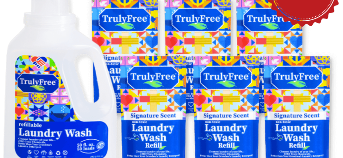 TrulyFree Cyber Monday Sale: 300 FREE Loads of Laundry + FREE Shipping!