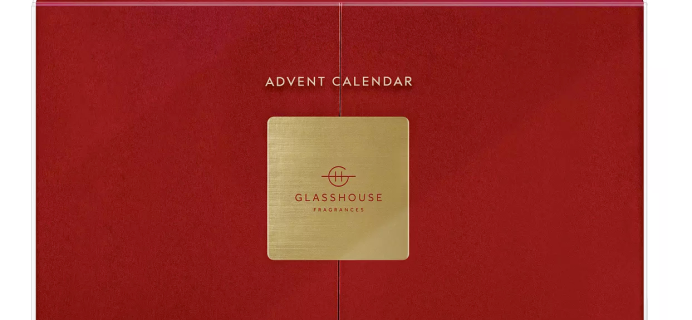2023 Glasshouse Fragrances Holiday Advent Calendar: 24 Indulgent Surprises!