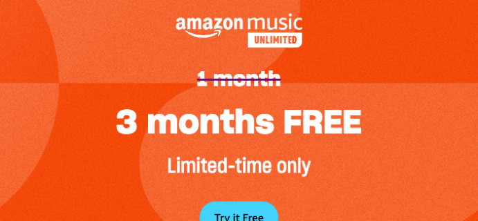 Amazon Music Cyber Monday Deal: 3 Months FREE!