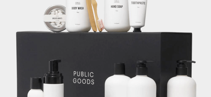 Public Goods Early Black Friday Deal: 20% Off First Order!