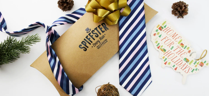 Spiffster Holiday Coupon: Take 23% Off Your Entire Tie Gift Subscription!