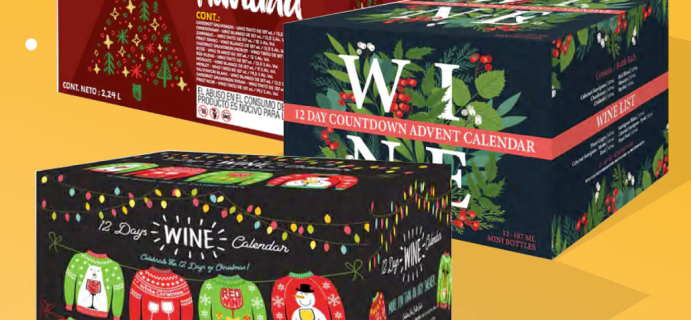 Sip & Savor Wine Advent Calendars: Decadent Wines To Add Extra Cheer To The Holiday Season!