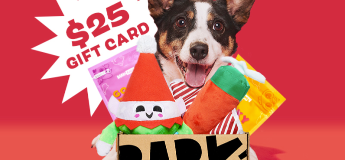 BarkBox & Super Chewer Coupon: FREE $25 Target Gift Card With First Box of Toys and Treats for Dogs!