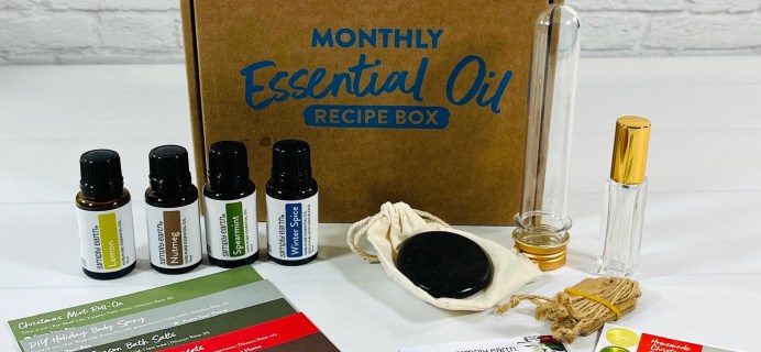 Simply Earth Essential Oil Box November 2023 Review: Gift Giving!