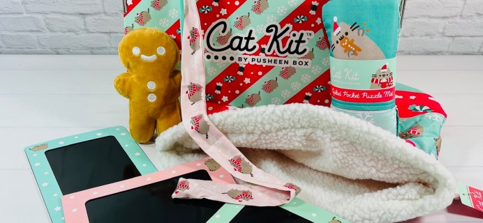 Cat Kit by Pusheen Box Winter 2023 Review: HOME SWEET HOME