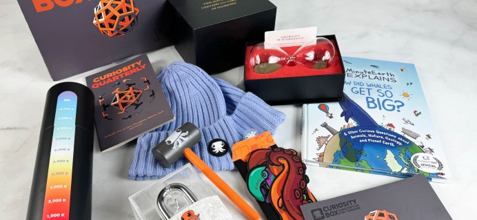 Curiosity Box Winter 2023 Review: Unboxing the Magic of Science and Curious Collectibles!