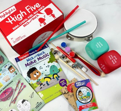 Highlights High Five Activity Box Review: Building Kids’ Skills Through Play, Reading & Crafting