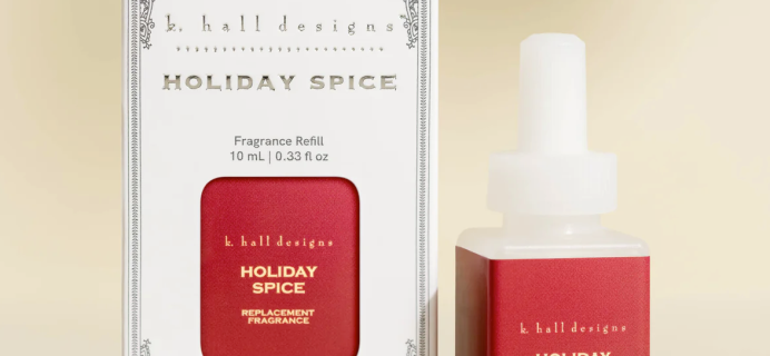 Pura December 2023 Fragrance of The Month: Holiday Spice from K. Hall Designs!