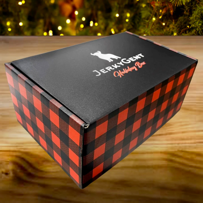 JerkyGent Holiday Gift Box: The Ultimate Beef Jerky Box!