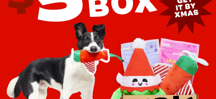 BarkBox & Super Chewer Coupon: First Box of Dog Toys and Treats For Just $5!