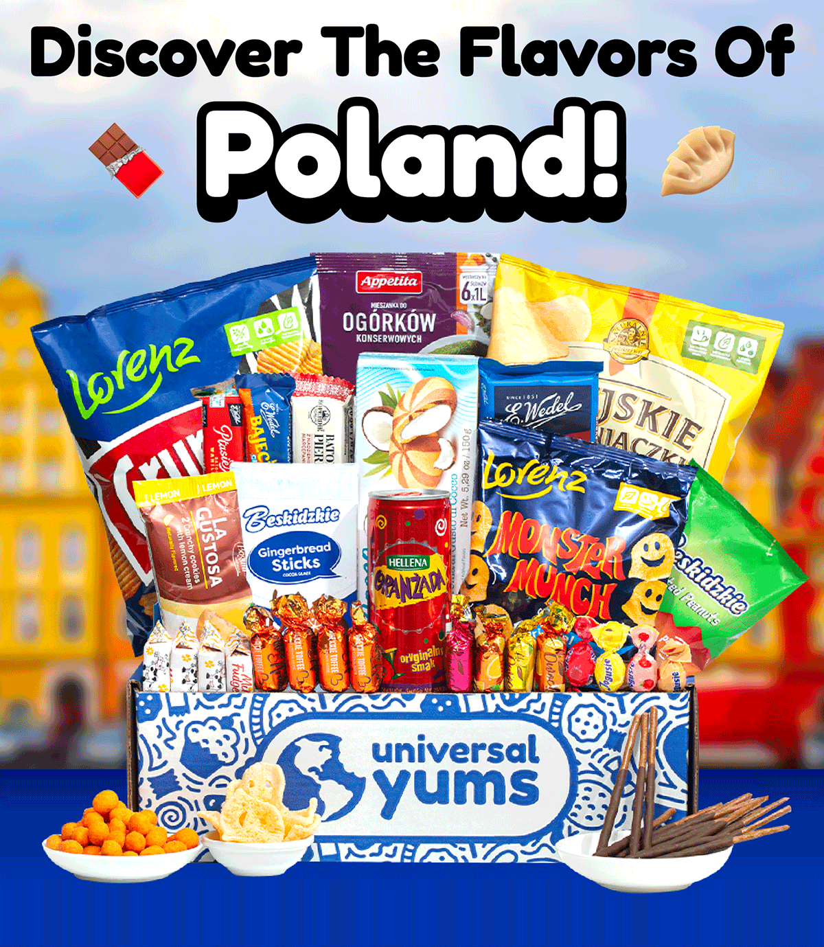 Universal Yums January 2024 Spoilers Poland! Hello Subscription