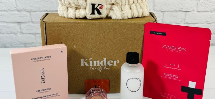 Kinder Beauty Box December 2023 Review – The Calm Box!