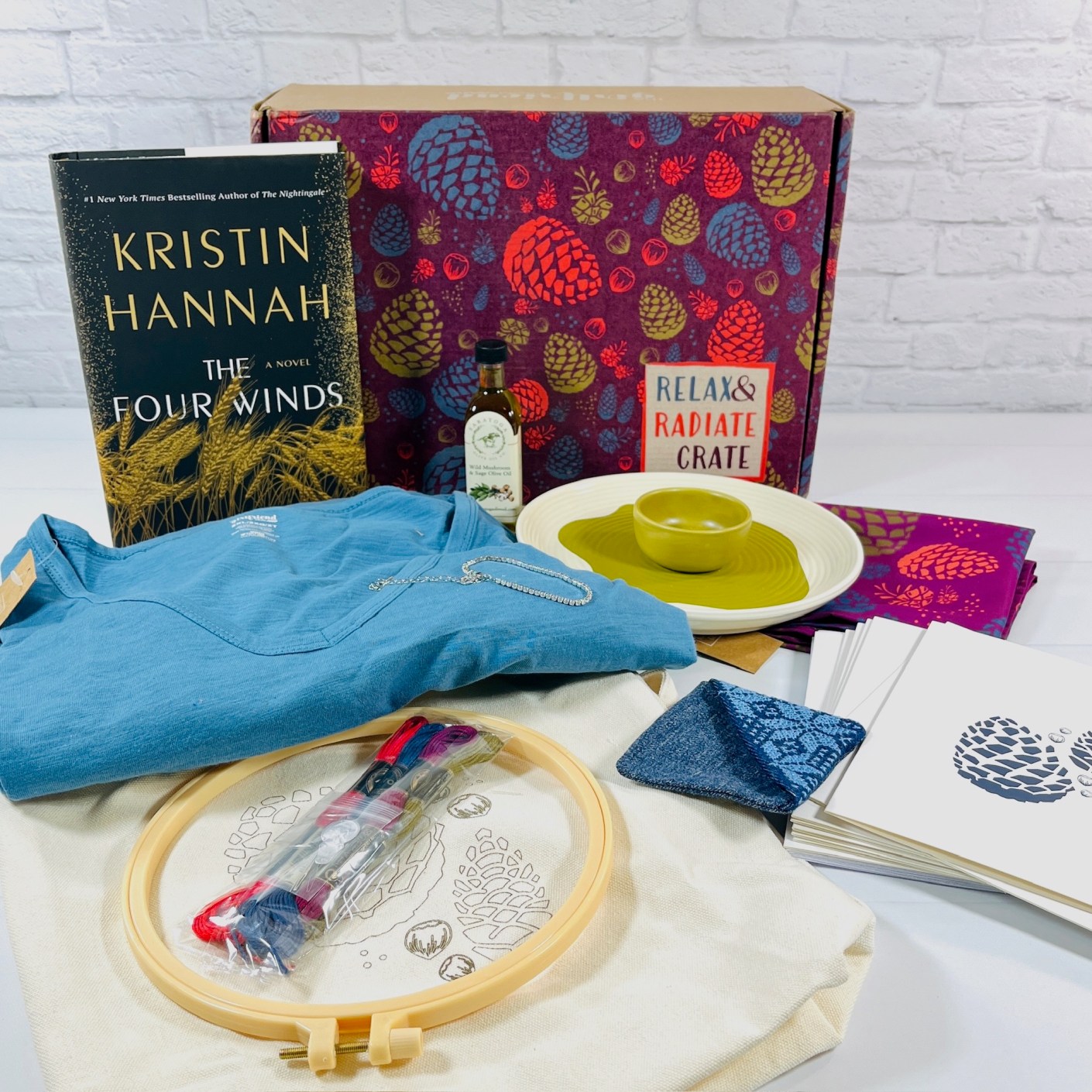 Relax & Radiate Crate Winter 2023 Review Hello Subscription