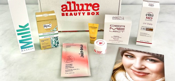 Allure Beauty Box January 2024 Review: Glowing into the New Year with Fresh Skincare & Makeup Picks!