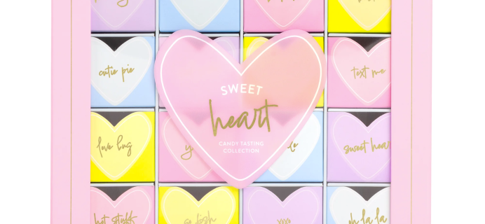 2024 Sugarfina Sweet Heart Valentine’s Day Tasting Box: 16 Adorable Heart Drawers Filled With Candies!