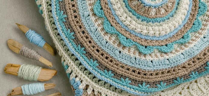 Annie’s Crochet Mandala Afghan Club Coupon: 50% Off Your First Month Crochet Subscription!